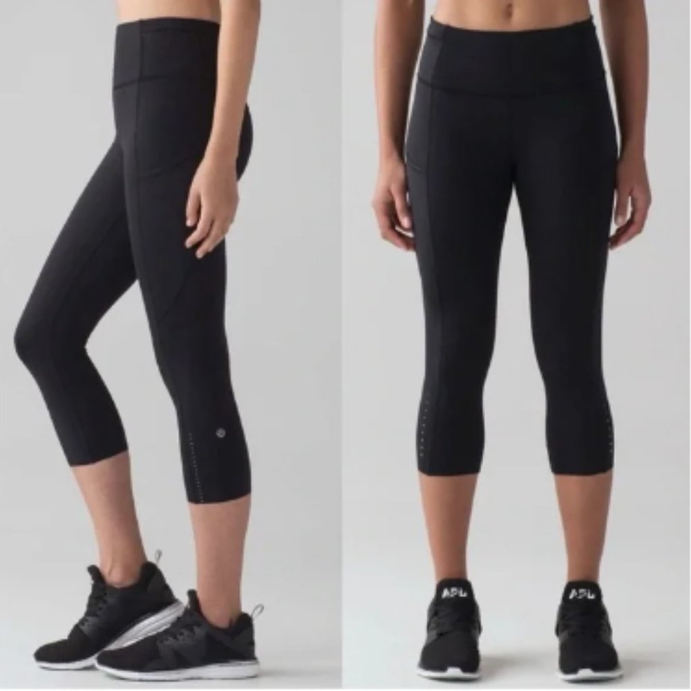 Lululemon Fast & Free Crop II Leggings